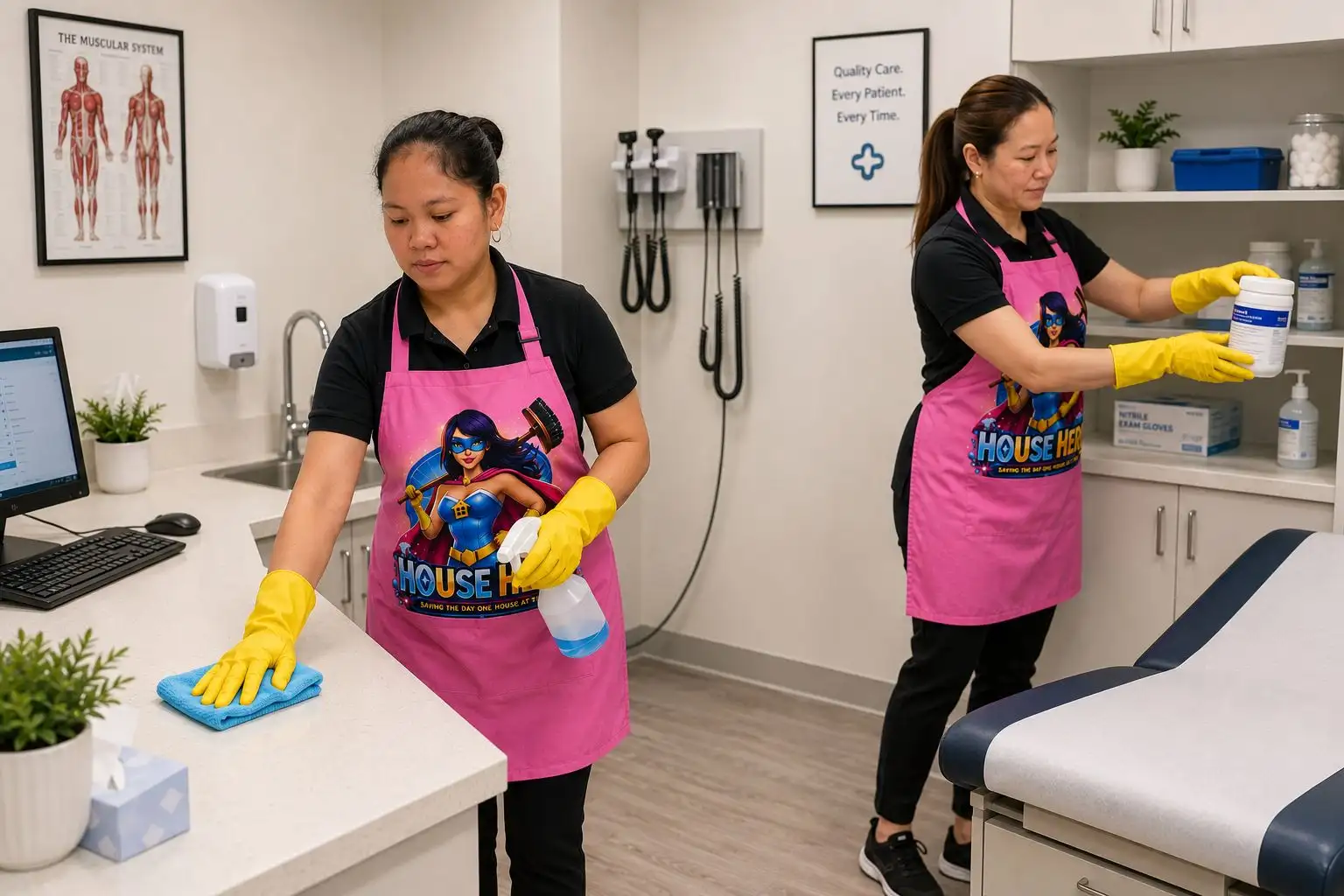 Medical office cleaning
